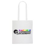 White Record Tote Bag London DJ Academy Official Merchandise - Learn To DJ