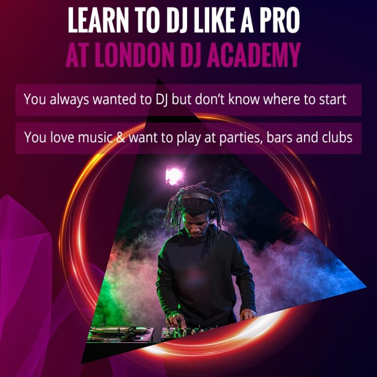 London DJ Academy DJ Like A Pro. Begiiner to advanced DJ courses from an international Ministry of Sound DJ