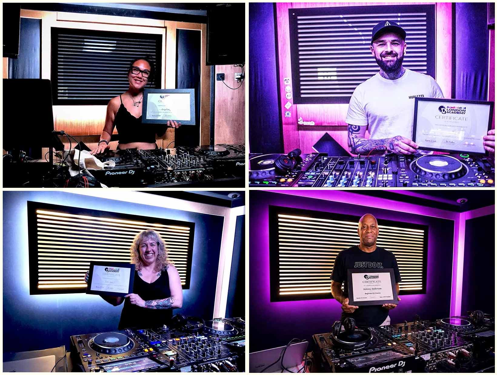 London DJ Academy Student Graduation Photos